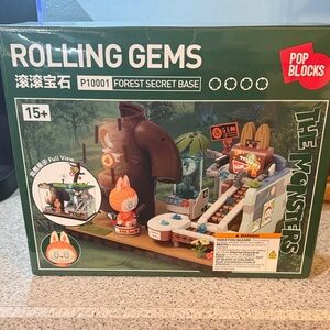 Pop mart pop blocks Rolling Gems Forest Secret Base Toy